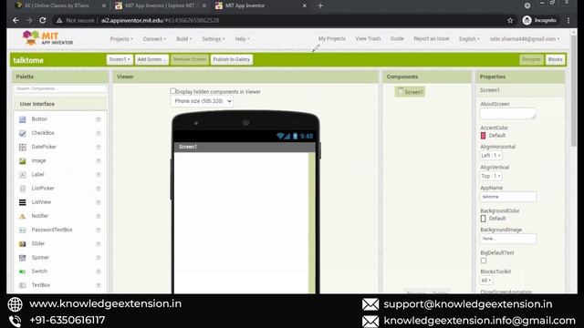MIT App InvertorUse of MIT App invertorMIT App Online tutorialUnderstanding the use of MIT App