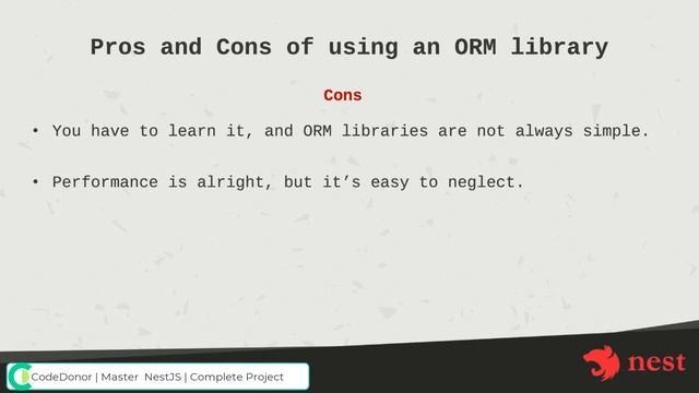 Leecture 30. Object Relational Mapping and TypeORM in NestJS | Scalable API | Master NestJS (2021)