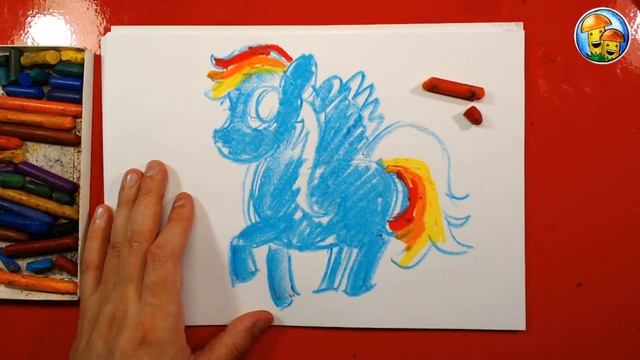 Как нарисовать ПОНИ урок рисования для детей смотреть онлайн