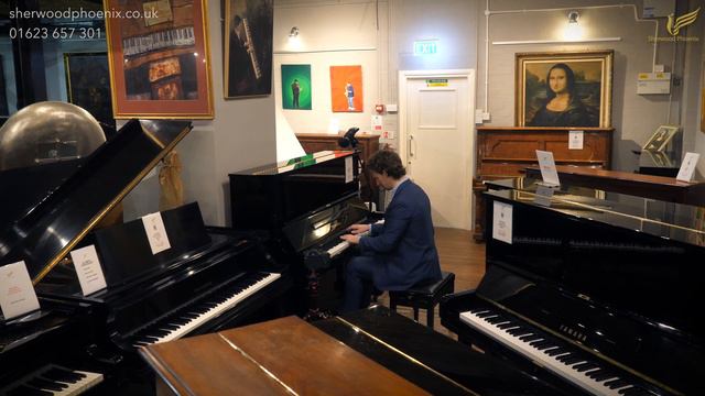 Yamaha U3 AS Black Upright Piano 4837467 | Comparison Demonstration Sherwood Phoenix смотреть онлайн