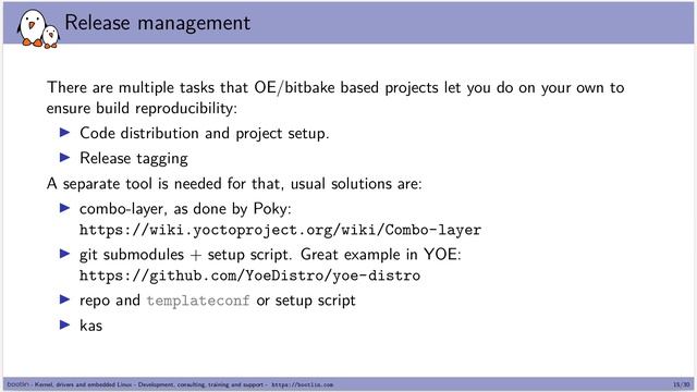 Yocto Project and OpenEmbedded: A Collection of Best Practices - Alexandre Belloni, Bootlin смотреть онлайн