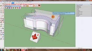 SketchUp: Как выдавливать многогранную поверхность?