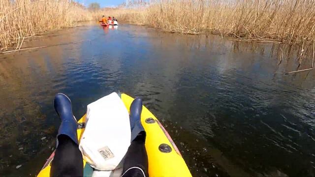 Поход на байдарках, маршрут: Ивановка - Лутище р. Ворскла смотреть онлайн