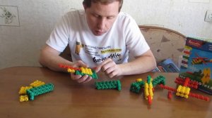 Конструктор Фанкластик. Собираем самолет и разведывательный бот из набора Миникрафтика