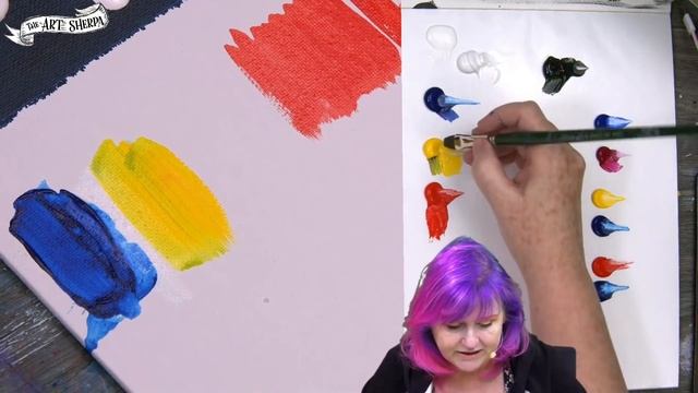 NEW !  FAST Beginners Guide how  to Start painting with Acrylics ?  #17 | TheArtSherpa