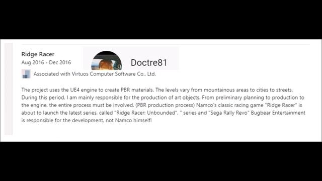 1st Pics Of Ridge Racer 8 For Nintendo Switch? Edit: Nope. Ridge Racer 8 Info. Mobile RR pics. смотреть онлайн