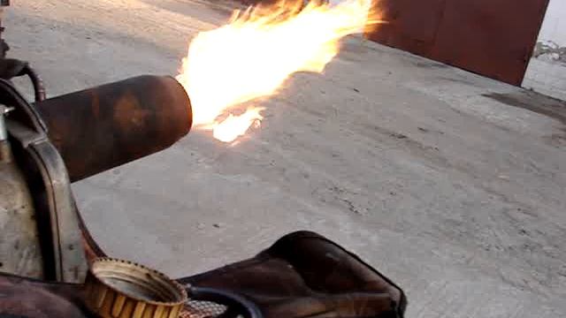 Горелка Ferroli Sun G10 дизельная, после ремонта. смотреть онлайн