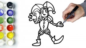 Como Dibujar a POMNI de The Amazing Digital Circus | How to draw pomni from tadc