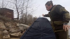 Обзор палатки MIFINE FB-200. Отличная палатка для туризма, кемпинга и рыбалки. CRASH-ТЕСТ пройден!