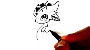 Как нарисовать Дракона поэтапно для детей