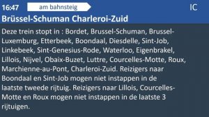 #026 [NMBS/SNCB] Bru Airport Zaventem - Charleroi Zuid/Sud