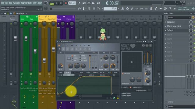 КАК СДЕЛАТЬ SIDECHAIN В FL STUDIO С ПОМОЩЬЮ СТОКОВОГО ПЛАГИНА Fruity Love Philter