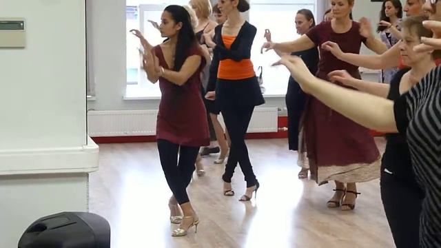 Семинар по женским техникам в танго от Марианы Солер(Буэнос-Айрес) смотреть онлайн