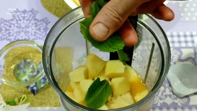 Летний десерт. Гаспачо из дыни с йогуртом( Gazpacho de melón con  yogur)БЛЮДА И РЕЦЕПТЫ!