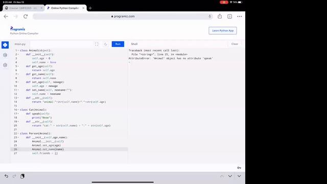 CMPS 200 Lecture - Friday, 13 November 2020 смотреть онлайн