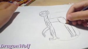 Как я рисую фантастических животных))