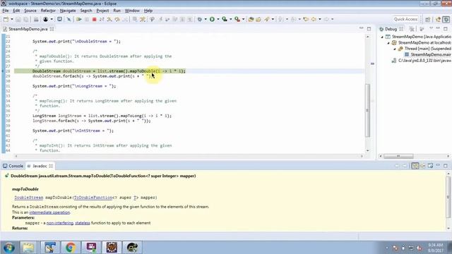 How to use map, mapToInt, mapToDouble and mapToLong method of Java 8 Stream?  | Streams in Java 8 смотреть онлайн
