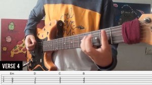 Stray Kids - RED LIGHTS (Guitar Cover WITH TABS)