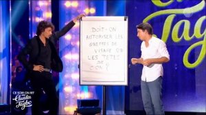 Jérémy Ferrari et Arnaud Tsamère chez Claudia Tagbo