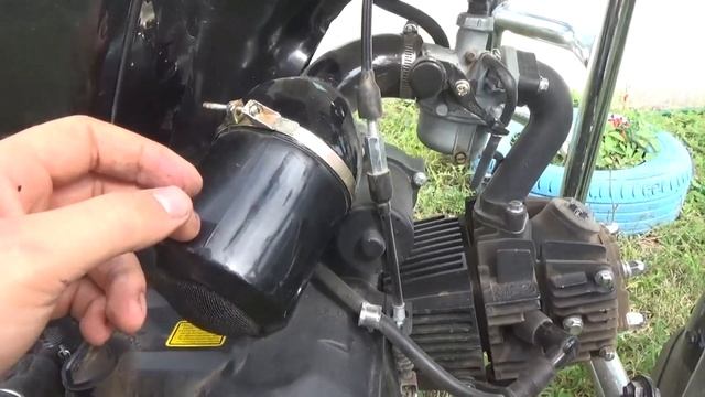 Мопед альфа замена воздушного фильтра за минуту. Отзыв об модернизации ...