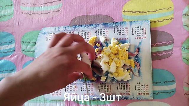 Крабовый салат! Рецепт без риса. Невероятно вкусный. Быстро и легко... смотреть онлайн