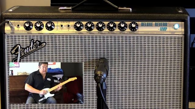 Fender '68 Custom Deluxe Reverb Amplifier Demo