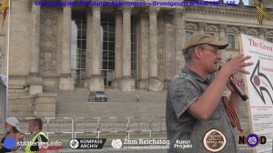 staatenlos.info  24.07.2021 Versammlung unter freiem Himmel - Kundgebung – Reichstag - Teil 6 / 8