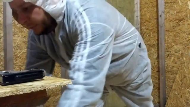 Каркасный дачный домик. Утепление стен. смотреть онлайн