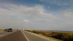 Луганск. Крым. Евпатория. По трассе вдоль пляжа (7.07.2020)