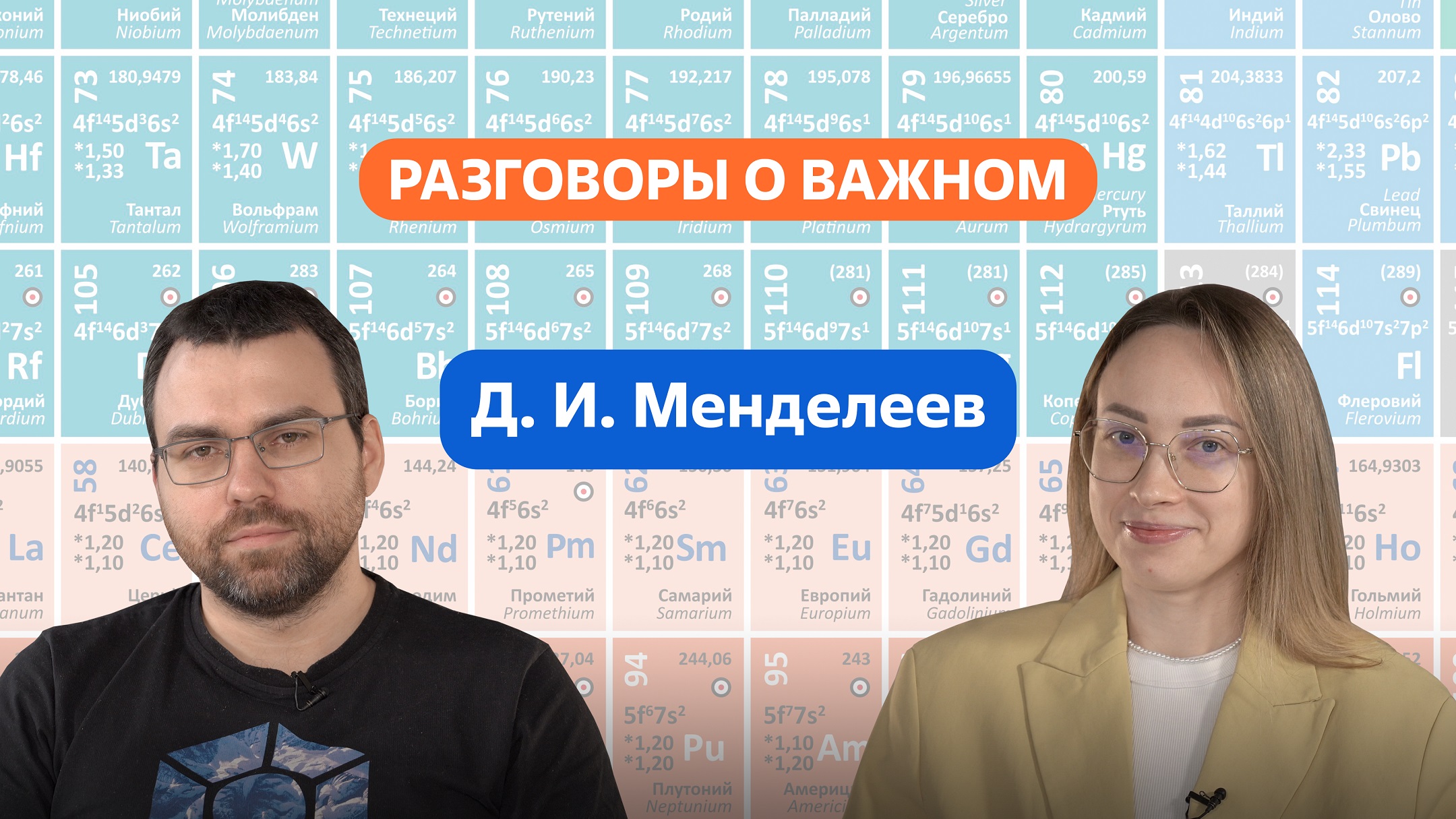 Разговоры о важном. 8 - 9 класс. Урок 6. Д. И. Менделеев