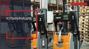 Автоматизация склада завода напитков - 1С и роботы-погрузчики.
