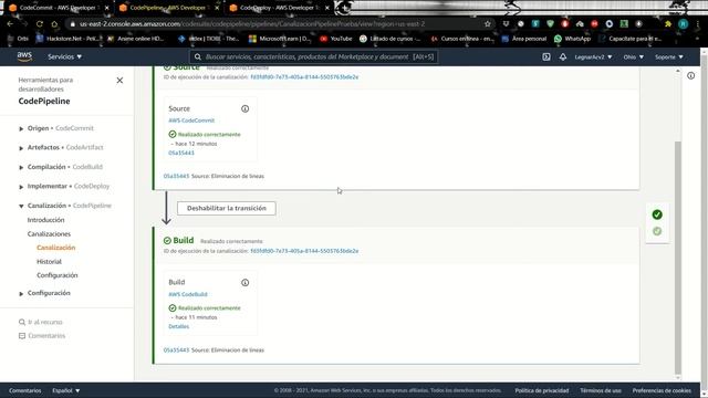 AWS Pipeline con Net Core y Git Repos en Amazon Web Services CodeCommit смотреть онлайн