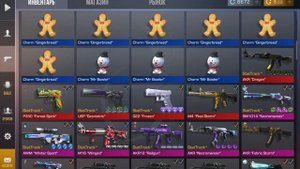Мой инвентарь на 50.000 голды в standoff 2