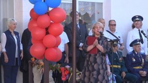 Открытие памятника С.П.Королёву в поселке Школьное Симферопольского района. 1 сентября 2021 года.
