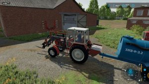 FS 22 - Карта БУРЛАКИ.  Поставил КУРЯТНИК.  САРАЙ и ТЕПЛИЦУ.  Продажа ДРОВ # 8