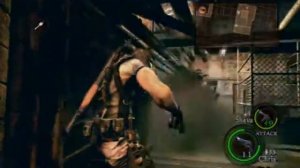 Resident Evil 5 PC Gameplay Civilian Checkpoint  4-4 (9500GT)