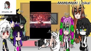 Hashira react to nezuko and tanjiro's future as kaede and kokichi 1/1