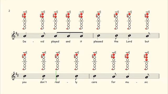 How to play Hallelujah on Flute | Sheet Music with Tab смотреть онлайн