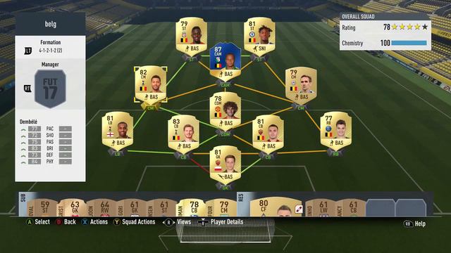 FIFA 17 THE BEST 50K TOTS CHEAP SQUAD!!!! FEATURING Vadis Odjidja-Ofoe TOTS CARD! SQUAD BUILDER! смотреть онлайн