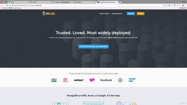 VueCli3.0全栈开发Node后台/Vue前端/ElementUi - learn Web Development
