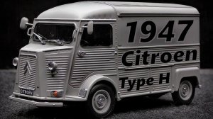 Citroen Type H 1947 Модель машины Масштаб 1:24 Welly Nex Мини-копия автомобиля