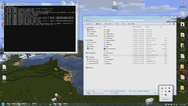 How To Make a Minecraft Bukkit Server 1.7.5 1.8 Compatible - Any Version! - Super Easy!