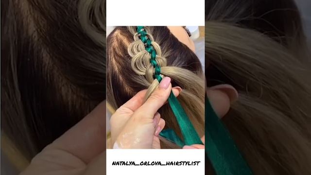 Пятипрядная коса. Шахматная коса смотреть онлайн