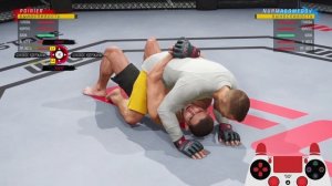 9. Топ маунт. Атака.  UFC 4.