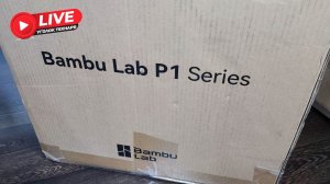 Стрим. BambuLab P1S Распаковка