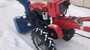 уборка снега мотоблок кентавр