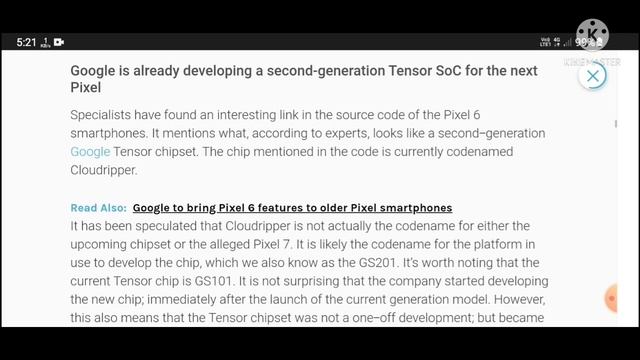 GOOGLE TENSOR CHIP IS A MODERN VERSION OF SAMSUNG EXYNOS CHIPS ||