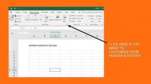 How to add letterhead in excel