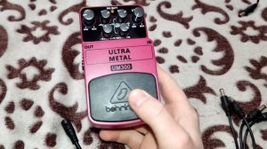 Лучшая педаль перегруза Behringer за 2300р Не пожалеешь!!!