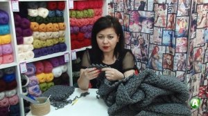 Как убрать длину рукава у вязанной вещи